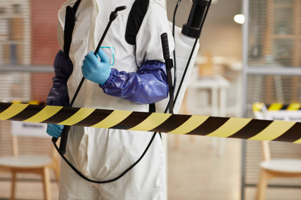 Professional Biohazard technician working in Huntington, AR